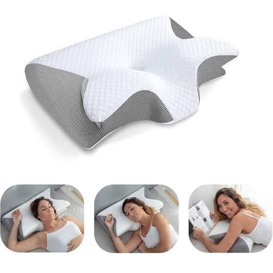 1pc Memory Foam Cervical Pillow