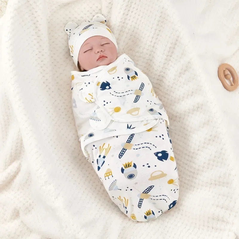 Baby Anti-shock Swaddle Cotton