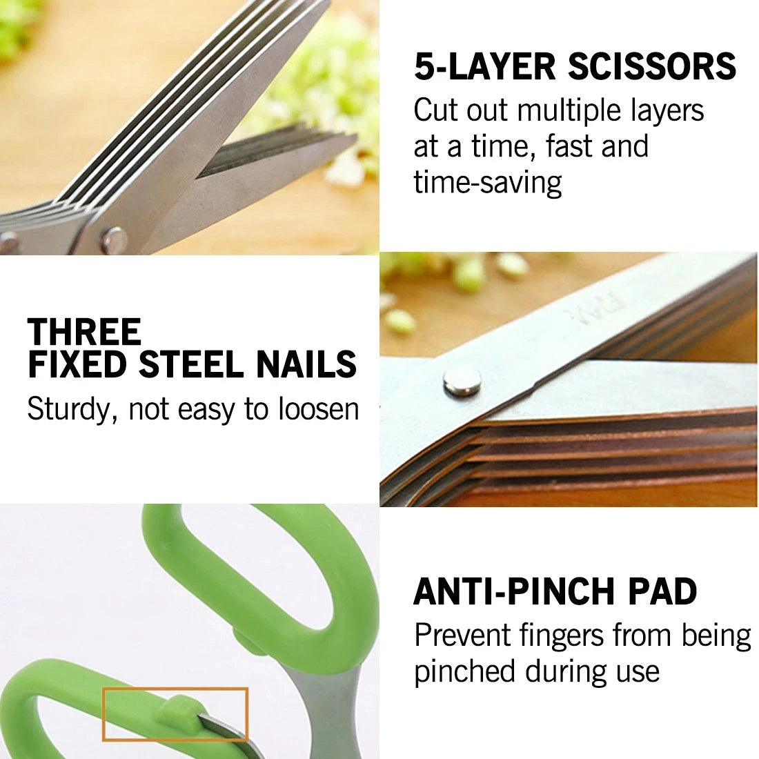 Muti-Layers Kitchen Scissor