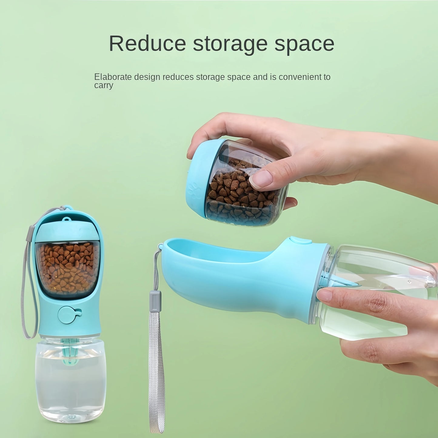 Portable Travel Pet water and food container