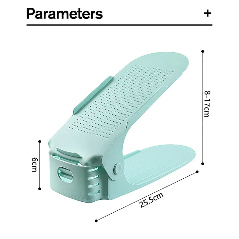 Platzsparender mehrschichtiger Schuh-Organizer