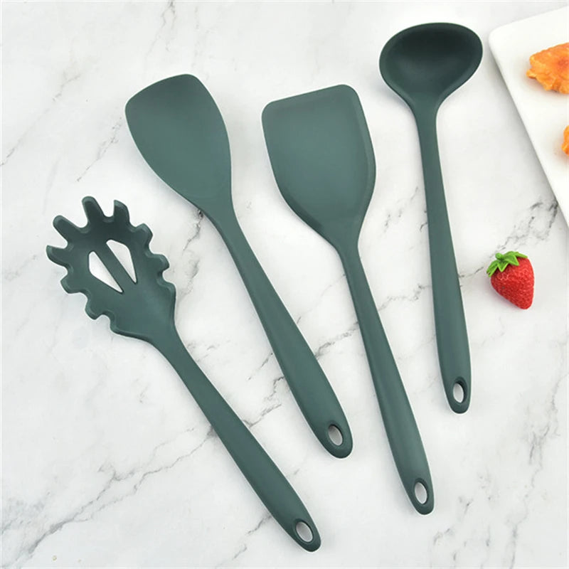 1Pc Green Food Grade Silicone Kitchen Cookware