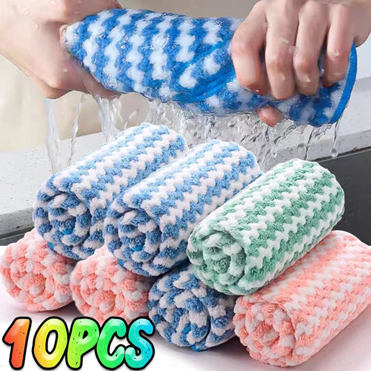 Double-sided Super Absorbent Cleaning Cloths