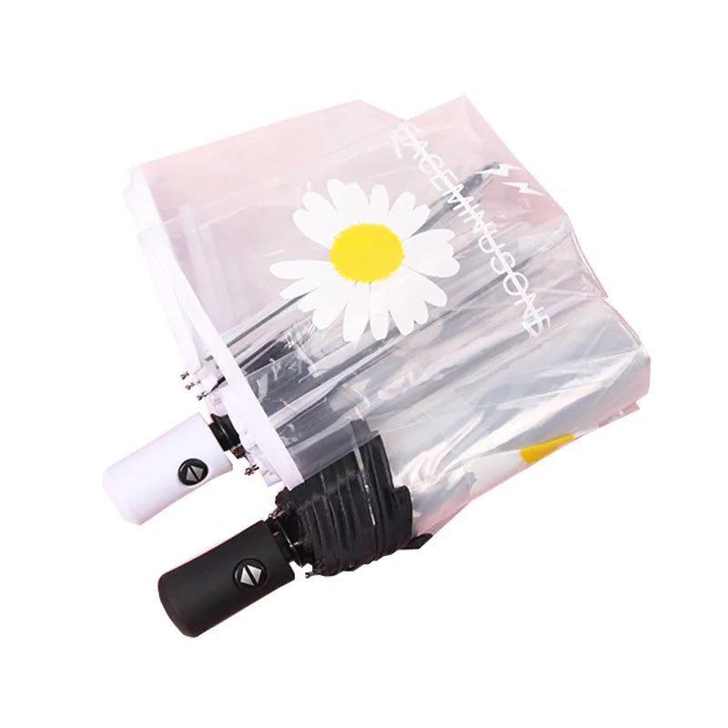 Daisy Transparent Umbrella Manual / Automatic