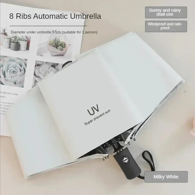 3 Folds Automatic Anti UV Umbrella