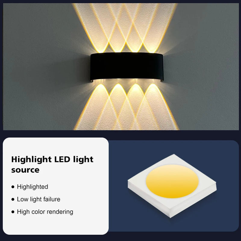 Up and Down Decor LED Wall Lamp