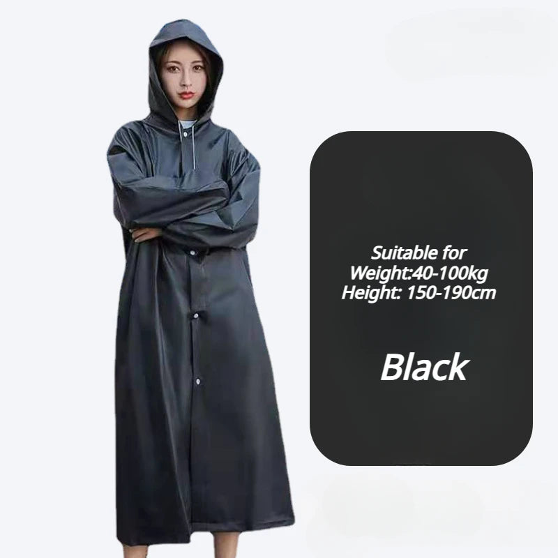 Gray Waterproof Raincoat